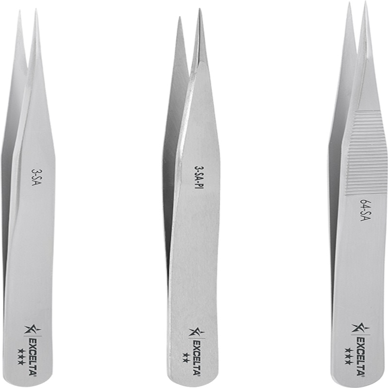 Precision Hand Tools Tweezers, Pliers and Cutters - - Style 3 & 64