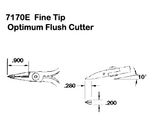 Excelta™ Precision Fine Tip Wire Cutters