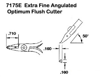 Knipex ESD Stainless Steel Positioning Tweezers, Angled, 4.75 Medium Tip